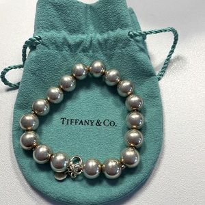 Tiffany & Co. silver ball bracelet